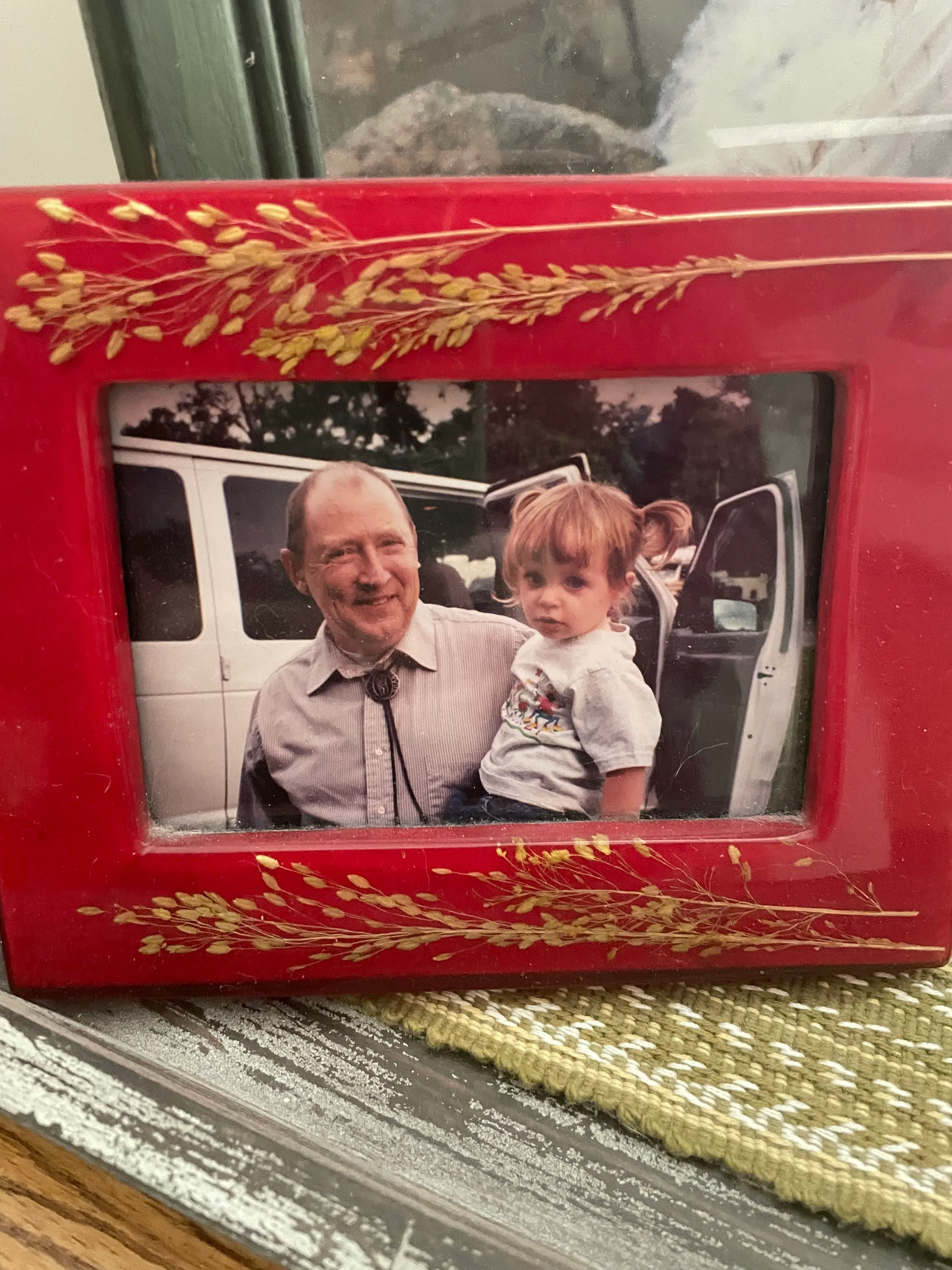 Monica and Baba Picture Frame